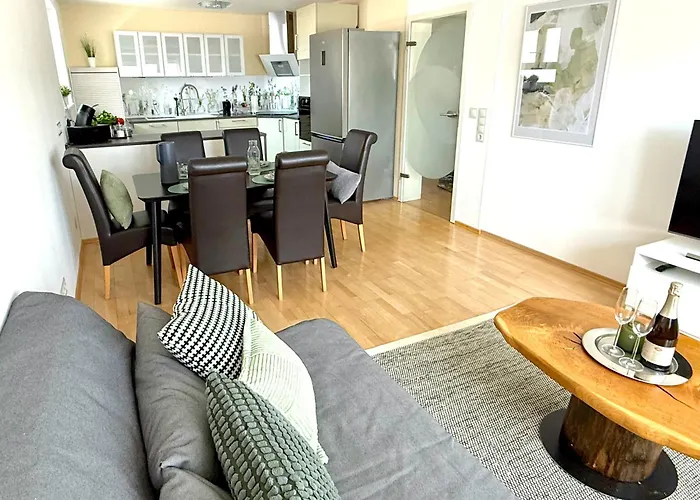 公寓 Ihre Pfalz-auszeit, Neu Mit Stil, Balkon Und Traumgarten Hanhofen